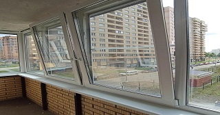Остекление балкона Воткинск цена от 9867 руб. м/п. за 50 часов